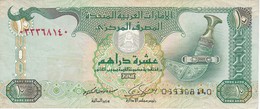 BILLETE DE EMIRATOS ARABES DE 10 DIRHAMS DEL AÑO 2009  (BANKNOTE) - Emiratos Arabes Unidos