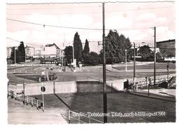 Deutschland - Berlin - Potsdamer Platz Nach Dem 13.8. 1961 - Wall - Berliner Mauer - Grenze - Border - Berliner Mauer