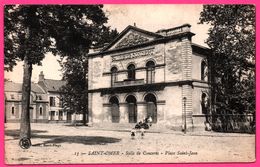Delcampe - Saint Omer - Salle De Concerts - Place Saint Jean - Animée - L.S. - 1912 - Saint Omer