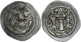 4 Sasaniden, Drachme (4,03g), 457-484, Peroz. Av: Büste Nach Rechts. Rev: Feueraltar Mit Zwei Assistenzfiguren, Ss.  Ss - Greek