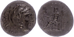 30 Makedonien, Aspendos, Tetradrachme (15,82g), Postume Prägung Kleinasiens, Ca. 205/4 V. Chr., Alexander III.. Av: Hera - Other & Unclassified