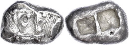 60 Stater (10,47g), 561-546 V. Chr., Kroisos, Sardeis. Av: Löwen Und Stierprotome Einander Gegenüber. Rev: Zwei Quadrati - Autres & Non Classés