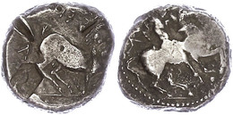 78 Kelenderis, Stater (10,55g), Ca. 425-400 V. Chr. Av: Nackter Reiter Zu Pferd Nach Rechts. Rev: Ziegenbock Nach Rechts - Autres & Non Classés