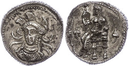 94 Tarsus, Stater (10,56g), Ca. 333-323 V. Chr., Zeit Des Alexander III.. Av: Thronender Baaltars Nach Links, Links Ähre - Autres & Non Classés