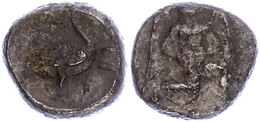 104 Mallos, Stater (10,35g), Ca. 425-385 V. Chr., Av: Kniende, Geflügelte Männliche Gestalt Mit Sonnenscheibe Nach Recht - Other & Unclassified