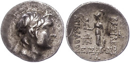 116 Drachme (4,19g), 220-163 V. Chr., Ariarathes IX. Eusebes. Av: Kopf Nach Rechts. Rev: Athena Mit Schild Und Speer Nac - Other & Unclassified