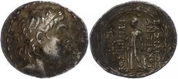 134 Tarsos, Tetradrachme (16,46g), Antiochos VII., 138-129 V. Chr. Av: Kopf Nach Rechts. Rev: Stehende Athena Nach Links - Other & Unclassified