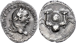 151 Vespasianus, 69-69, Denar (3,07g), Rom, Geprägt Unter Titus. Av: Kopf Nach Rechts, Darum "DIVVS AVGVSTVS VESPASIANVS - Autres & Non Classés