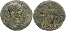 191 Kilikien, Tarsos, AE (20,33g), Caracalla, 198-217. Av: Büste Nach Rechts, Darum Umschrift. Rev: Caracalla Steht Nach - Province