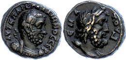 201 Alexandria, Tetradrachme (11,37g), 253-268, Gallienus. Av: Büste Nach Rechts, Darum Umschrift. Rev: Zeusbüste Nach R - Province