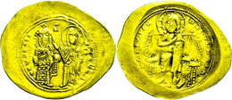 217 Constantinus X., Ducas, 1059-1067, Histamenon (4,29g), Konstantinopel. Av: Thronender Christus Von Vorn, Darum Umsch - Byzantines