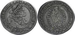 315 15 Kreuzer, 1687, Leopold I., Nagybanya, Herinek 1083, Ss.  Ss - Autriche