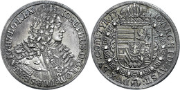 326 Taler, 1710, Josef I., Hall, Herinek 131, Felder Geglättet, Kl. Schrötlingsfehler, Ss.  Ss - Autriche