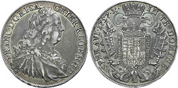 340 Taler, 1757, Franz I. Stefan, HA, Hall, Dav. 1155, Schöne Patina, Vz+. - Autriche