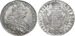 341 Taler, 1759, Franz I. Stephan, Hall, Dav. 1155, Avers Min Stellenweise Berieben, Vz.  Vz - Autriche