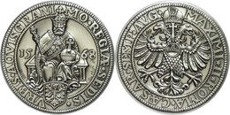 361 Taler, 1568, Nummerierte Nachprägung, Etwas Berieben, Vz-st.  Vz-st - Autres & Non Classés