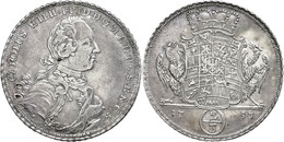 364 2/3 Taler, 1753, Karl Wilhelm Friedrich, Dav. 313, Ss.  Ss - Other & Unclassified