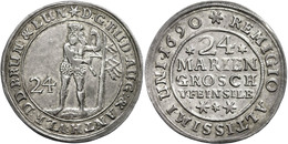 398 24 Mariengroschen, 1690, Rudolph August Und Anton Ulrich, Welter 2079, Ss.  Ss - Autres & Non Classés