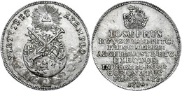 413 Silberabschlag Vom 1 1/4 Dukaten (4,10g), 1764, Auf Die Krönung Von Joseph II. Zum Römischen König, Förschner 354.2, - Autres & Non Classés