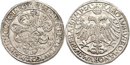 443 Taler, 1541, Karl Wolfgang, Ludwig XV. Und Martin, Dav. 9617, Ss-vz.  Ss-vz - Autres & Non Classés