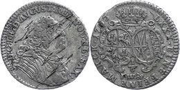 481 1/6 Taler, 1763, Friedrich August II., Kahnt 565, Schrötlingsfehler, Ss.  Ss - Other & Unclassified