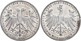 519 Doppelgulden, 1848, 18. Mai 1848, AKS 38, J. 45, Wz. Rf., Vz.  Vz - Other & Unclassified