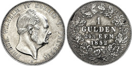 535 Gulden, 1852, Friedrich Wilhelm IV., AKS 20, J. 23, Ss-vz  Ss-vz - Autres & Non Classés