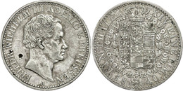 548 Taler, 1840, Friedrich Wilhelm III., AKS 17, J. 62, Kl. Rf., Ss.  Ss - Autres & Non Classés