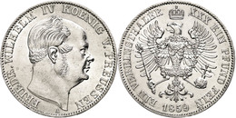 561 Taler, 1859, Friedrich Wilhelm IV., AKS 78, J. 84, Vz-st.  Vz-st - Autres & Non Classés