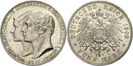 715 5 Mark, 1903, Wilhelm Ernst, J. 159, Kl. Rf., Vz., Katalog: J. 159 Vz - Other & Unclassified