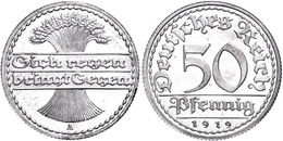 940 50 Pfennig, 1919, A, PP., Katalog: J. 301 PP - Autres & Non Classés