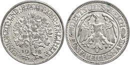 996 5 Reichsmark, 1928, A, Eichbaum, Vz., Katalog: J. 331 Vz - Other & Unclassified