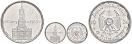 1094 2 Reichsmark, 1934, F, Garnisonkirche, Kl. Kratzer, PP., Katalog: J. 355 PP - Autres & Non Classés