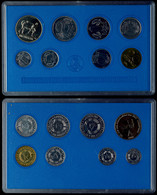 1279 1 Pfennig Bis 2 Mark, 1984, Minisatz, Erzträger, Auflage Nur 4.000 Stück, In Hartplastik, St.  St - Mint Sets & Proof Sets