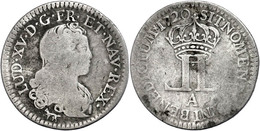 1454 20 Sols, 1720, Louis XV., Gadoury 296(R), S.  S - Autres & Non Classés