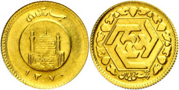 1581 1/4 Azadi, Gold, 1991 (SH 1370), Fb. 116, F. Vz. - Iran