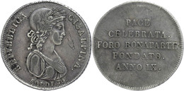 1600 30 Soldi, 1801 (Anno IX.), Cisalpine-Republik 1798-1802, Pag. 9, KM 1, Vz.  Vz - Other & Unclassified
