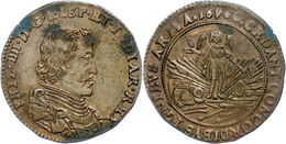 1700 Jeton, Kupfer, 1660, Philipp IV., Dugn. 4160, Ss-vz.  Ss-vz - Autres & Non Classés