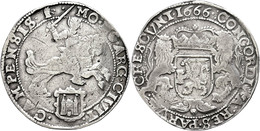 1701 Kampen, Taler, 1666, Delm. 1039 (R1), Ss.  Ss - Autres & Non Classés