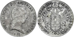 1780 Taler, 1818, Franz I., Venedig, J. 190, Kl. Schrötlingsfehler, Ss.  Ss - Autriche