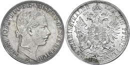 1797 Taler, 1865, E, Franz Joseph I., J. 312, Avers Vz, Revers Vz-st. - Autriche