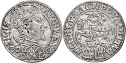 1851 Vilnius, Groschen, 1547, Sigismund II. August, Ss.  Ss - Autres & Non Classés