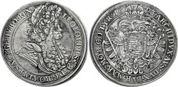 1980 Taler, 1693, Leopold I., Kremnitz, Herinek 737, Kl. Rf., Ss.  Ss - Autres & Non Classés