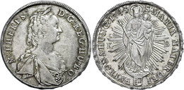 1987 Taler, 1745, Maria Theresia, Kremnitz, Huszar 1670, Eypeltauer 243, Ss+. - Autres & Non Classés