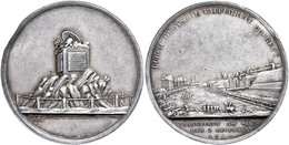 2254 Frankfurt, Silbermedaille (Dm. Ca. 37mm, Ca. 12,41g), 1792, Von Loos, Auf Die Befreiung Frankfurts Am Main Durch Pr - Other & Unclassified