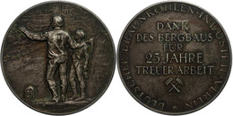 2468 Dresden, Silbermedaille (ca. 51mm, Ca. 39,21g), O.J.(1926), Von Hörnlein, Auf Den Braunkohlen-Industrie-Verein. Av: - Other & Unclassified