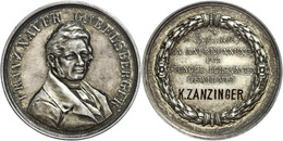 2485 Silbermedaille (27,2 Mm, 9,9 G), O.J., Von Lauer, Verdienstmedaille Für Stenografische Leistungen, Franz Xaver Gabe - Other & Unclassified