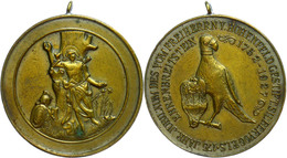 2508 Koblenz, Bronzemedaille (38,5 Mm, 24,6 G), 1927, Ehrenbreitstein 1752-1927, Auf Das 175jährige Jubiläum Des Vom Fre - Other & Unclassified