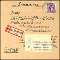 3457 Neustadt (Holst), 30 Pfg Einschreibezettel Fp XIX überstempelt Mit "Neustadt (Holst)" Mit Gebührenfunktion Sowie 12 - Kiel