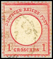 3976 1 Groschen Mit Größerem Farbfleck über C In Deutsche, Im Handbuch Nicht Erwähnt, Katalog: 19 BS - Autres & Non Classés